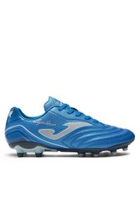 Joma Buty do piłki nożnej Aguila 24 AGUS2404FG Granatowy. Kolor: niebieski. Materiał: skóra