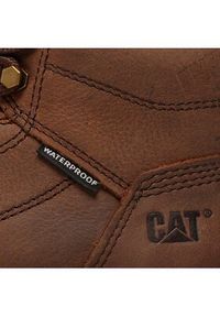 CAT Footwear Trapery Modulate P725406 Brązowy. Kolor: brązowy. Materiał: skóra #6