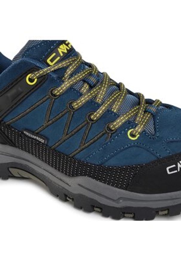 CMP Trekkingi Kids Rigel Low Trekking Shoes Wp 3Q13244J Granatowy. Kolor: niebieski. Materiał: zamsz, skóra. Sport: turystyka piesza
