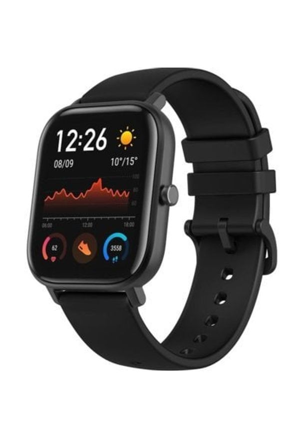 Smartwatch AMAZFIT GTS Czarny. Rodzaj zegarka: smartwatch. Kolor: czarny