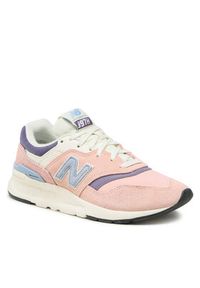 New Balance Sneakersy CW997HVG Różowy. Kolor: różowy. Materiał: zamsz, skóra #5