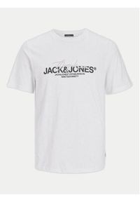Jack & Jones - Jack&Jones T-Shirt Joraruba 12255452 Biały Standard Fit. Kolor: biały. Materiał: bawełna #3