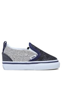 Vans Tenisówki Td Slip-On V VN0A3488SXN1 Srebrny. Zapięcie: bez zapięcia. Kolor: srebrny. Materiał: materiał #1