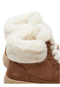 skechers - Skechers Trzewiki Glacial Ultra - Wonderland 144202 Brązowy. Kolor: brązowy. Materiał: skóra #3