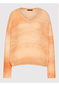 Guess Sweter Ariane W1BR14 Z2W30 Pomarańczowy Relaxed Fit. Kolor: pomarańczowy. Materiał: syntetyk #3