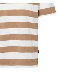 Bugatti T-Shirt 8350-75022C Beżowy Regular Fit. Kolor: beżowy. Materiał: bawełna #2