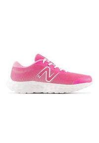 Buty do biegania New Balance Jr GP520PK8 różowe. Kolor: różowy. Materiał: guma, syntetyk, materiał. Szerokość cholewki: normalna. Sport: fitness #2