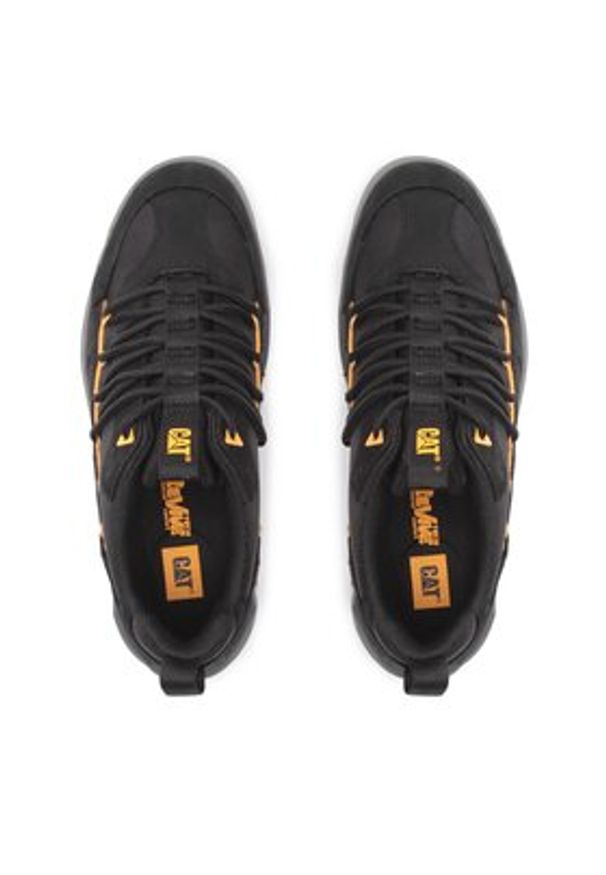 CATerpillar Sneakersy Crail Sport Low P725595 Czarny. Kolor: czarny. Materiał: skóra, nubuk