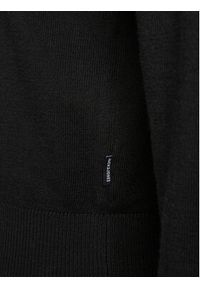 Jack & Jones - Jack&Jones Sweter Emil 12208365 Czarny Regular Fit. Kolor: czarny. Materiał: bawełna #3