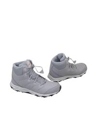 Buty trekkingowe dla dzieci New Balance 800. Wysokość cholewki: za kostkę. Zapięcie: sznurówki. Kolor: wielokolorowy, szary. Materiał: materiał, syntetyk. Szerokość cholewki: normalna