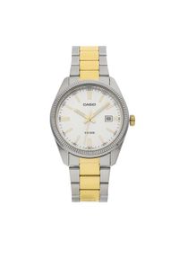 Casio Zegarek MTP-1302SG-7AVEF Srebrny. Kolor: srebrny