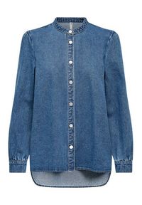 only - ONLY Koszula jeansowa Belle 15347085 Niebieski Regular Fit. Kolor: niebieski. Materiał: bawełna