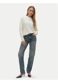 Vero Moda Sweter Filuca 10298674 Écru Regular Fit. Materiał: syntetyk #3