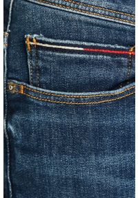 Tommy Jeans - Jeansy Simon. Kolor: niebieski. Materiał: bawełna, poliester, denim, elastan #4