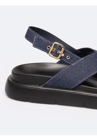 Big-Star - Sandały damskie z imitacji jeansu granatowe RR274688 403. Kolor: niebieski. Materiał: jeans. Sezon: lato, wiosna. Styl: elegancki #7