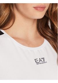 EA7 Emporio Armani T-Shirt 6LTT18 TJJLZ 1100 Biały Regular Fit. Kolor: biały. Materiał: bawełna #5
