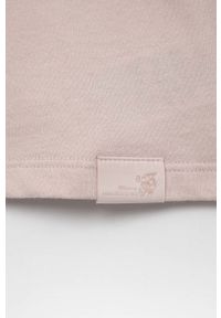 GAP longsleeve bawełniany dziecięcy x Disney kolor beżowy. Okazja: na co dzień. Kolor: beżowy. Materiał: bawełna. Długość rękawa: długi rękaw. Wzór: motyw z bajki. Styl: casual #2