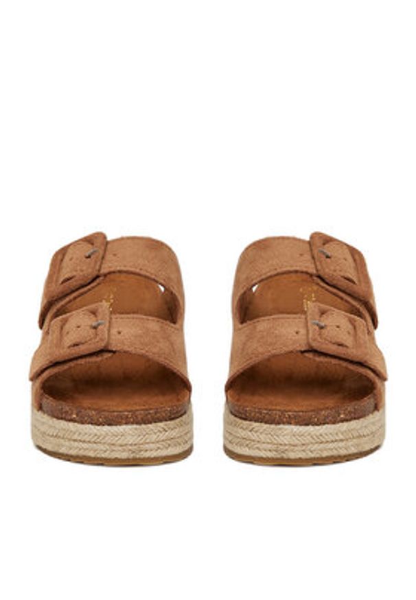 DeeZee Espadryle HB210-15ECOO Beżowy. Kolor: beżowy. Materiał: materiał