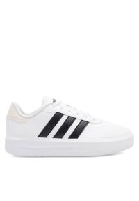 Adidas - adidas Sneakersy COURT PLATFORM HQ4532. Biały. Kolor: biały. Materiał: skóra. Obcas: na platformie