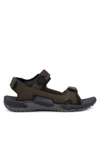 Jack Wolfskin Sandały Lakewood Cruise Sandal M 4019011 Brązowy. Kolor: brązowy. Materiał: skóra