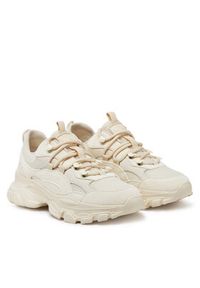 Weekend Max Mara Sneakersy 2515761054650 Écru. Materiał: skóra