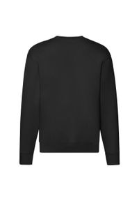 FRUIT OF THE LOOM - Męska Bluza Rozpinana Premium. Kolor: czarny