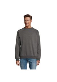 SOL'S - Bluza Unisex Space Melange Dla Dorosłych. Kolor: wielokolorowy, szary, brązowy