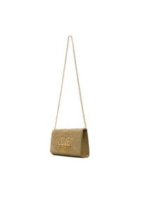 Love Moschino - LOVE MOSCHINO Torebka JC4127PP0NKB110A Beżowy. Kolor: beżowy. Materiał: skórzane #5