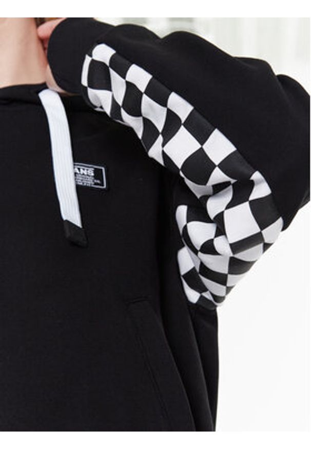 Vans Bluza Boom Boom Check It VN00045D Czarny Relaxed Fit. Kolor: czarny. Materiał: bawełna