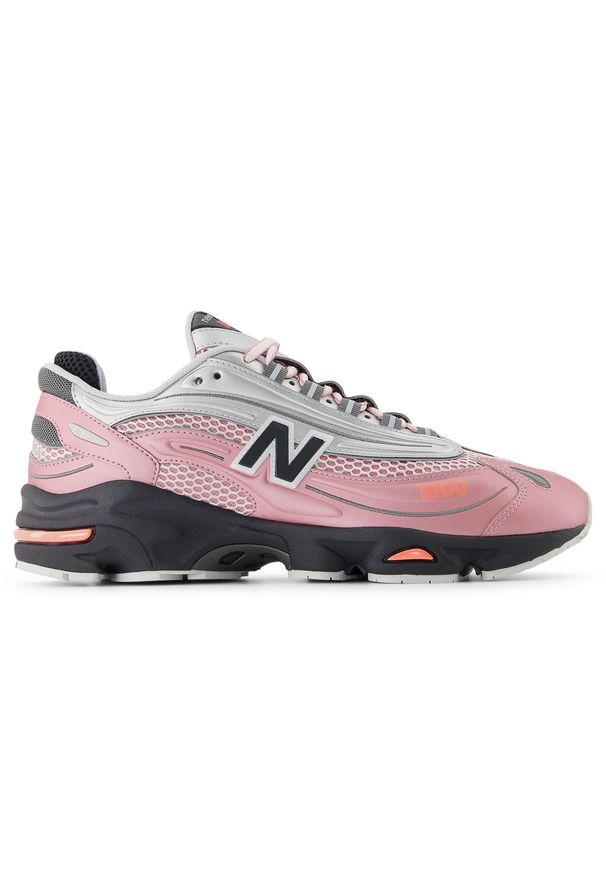 Buty unisex New Balance M1000U – różowe. Kolor: różowy. Materiał: skóra, materiał. Szerokość cholewki: normalna