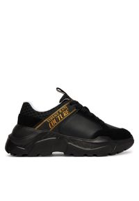 Versace Jeans Couture Sneakersy 80YA3SC2 Czarny. Kolor: czarny. Materiał: materiał #1