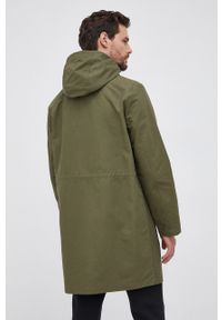 United Colors of Benetton Parka męska kolor zielony przejściowa. Okazja: na co dzień. Kolor: zielony. Styl: casual #6