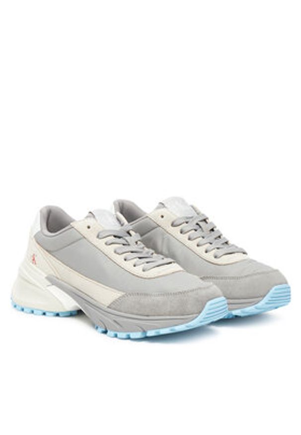 Calvin Klein Jeans Sneakersy Hike Runner Mg Nylon Mix YW0YW01852 Szary. Kolor: szary. Materiał: skóra