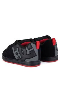 DC Shoes Sneakersy COURT GRAFFIK SQ ADYS100442-BYR Czarny. Kolor: czarny. Materiał: skóra