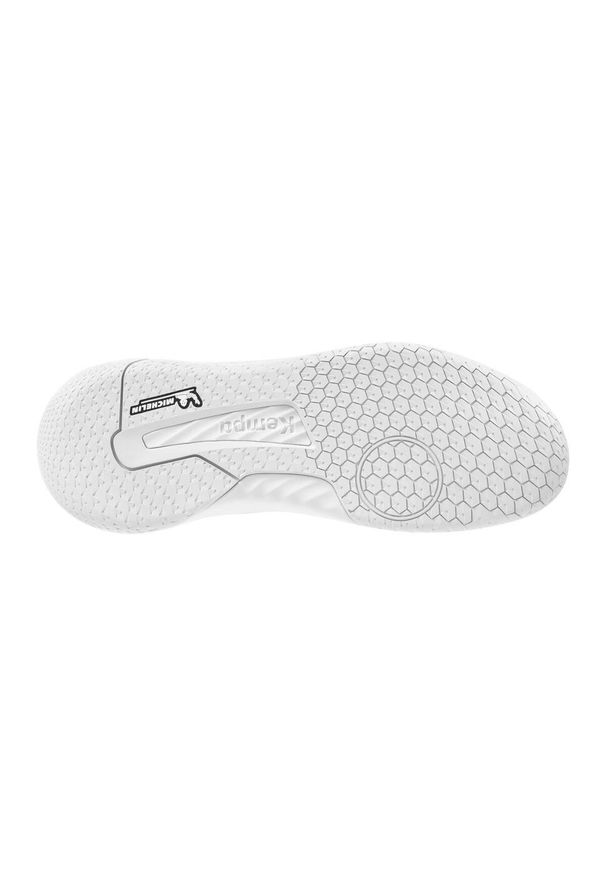 KEMPA - Dziecięce buty halowe Kempa Kourtfly. Kolor: biały, wielokolorowy, żółty. Sport: piłka ręczna