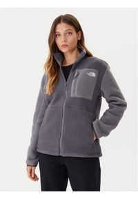 The North Face Polar Yumiori NF0A8E88 Szary Regular Fit. Kolor: szary. Materiał: syntetyk