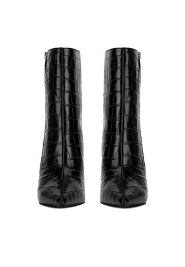 Eva Minge Botki HALA-9596-223 Czarny. Kolor: czarny. Materiał: skóra