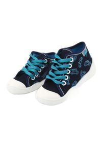 Befado obuwie dziecięce 218P059 niebieskie. Kolor: niebieski. Materiał: tkanina, bawełna #3