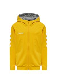 Dziecięca kurtka z kapturem zapinana na zamek Hummel hmlGO cotton. Typ kołnierza: kaptur. Kolor: wielokolorowy, żółty, pomarańczowy. Sport: fitness, piłka ręczna #1