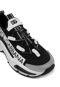 DOLCE & GABBANA - Dolce&Gabbana Sneakersy DA5203 AB068 Czarny. Kolor: czarny. Materiał: materiał