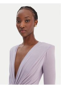 Elisabetta Franchi Sukienka wieczorowa AB-R29-61E2-V850 Fioletowy Regular Fit. Kolor: fioletowy. Materiał: syntetyk. Styl: wizytowy #3