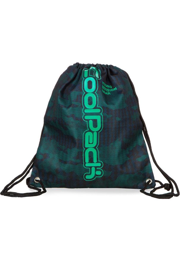 Coolpack Maišelis-kuprinė sportinei aprangai CoolPack Sprint Line Army Ocean Green