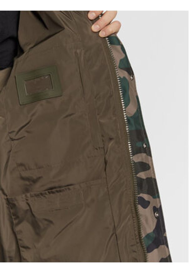 Zadig&Voltaire Kurtka zimowa Bristol Technical Poly WMOW00331 Zielony Relaxed Fit. Kolor: zielony. Materiał: syntetyk. Sezon: zima