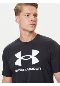 Under Armour T-Shirt Ua Sportstyle Logo Update Ss 1382911-001 Czarny Loose Fit. Kolor: czarny. Materiał: bawełna #4