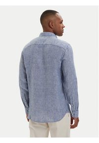 TOMMY HILFIGER - Tommy Hilfiger Koszula Bengal MW0MW42400 Niebieski Regular Fit. Kolor: niebieski. Materiał: len #4
