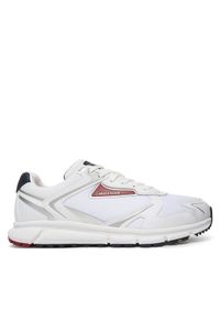 TOMMY HILFIGER - Tommy Hilfiger Sneakersy Yukon Mix FM0FM05833 Biały. Kolor: biały. Materiał: skóra #1