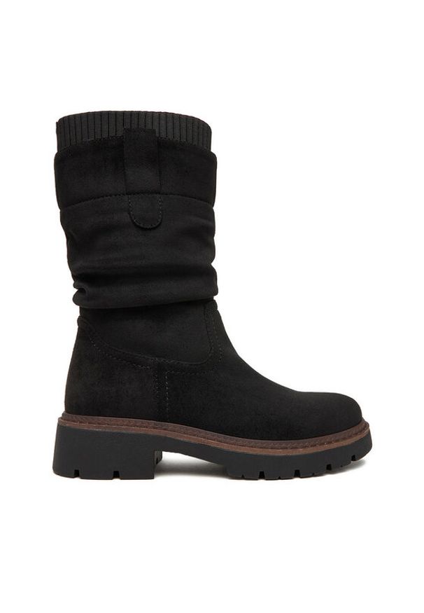 Clara Barson Botki CEO-WS6332-01 Czarny. Kolor: czarny. Materiał: materiał