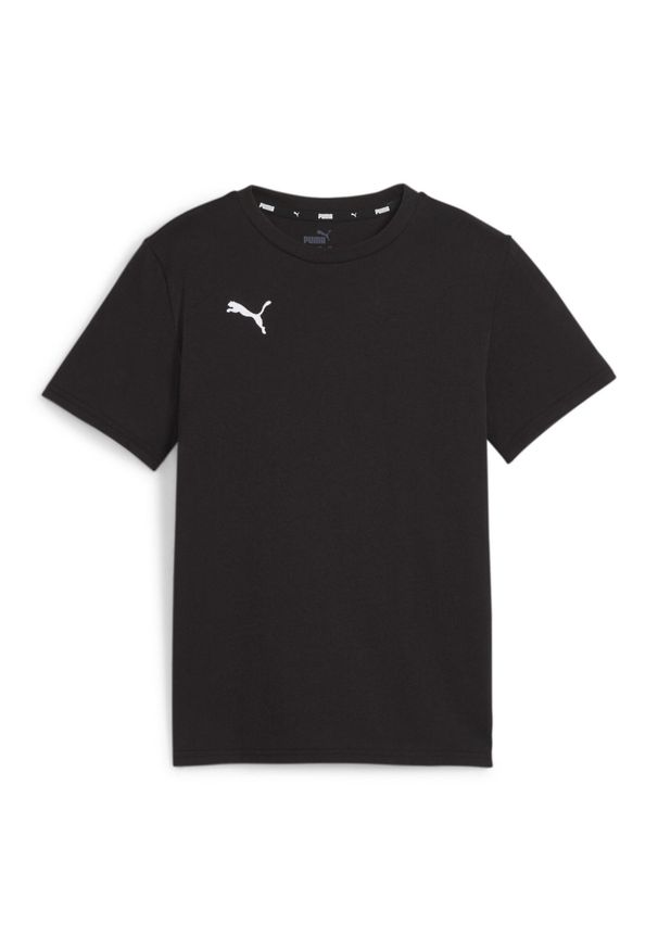 Koszulka dla dzieci Puma teamGOAL Casuals. Kolor: czarny, wielokolorowy, biały. Sport: piłka nożna