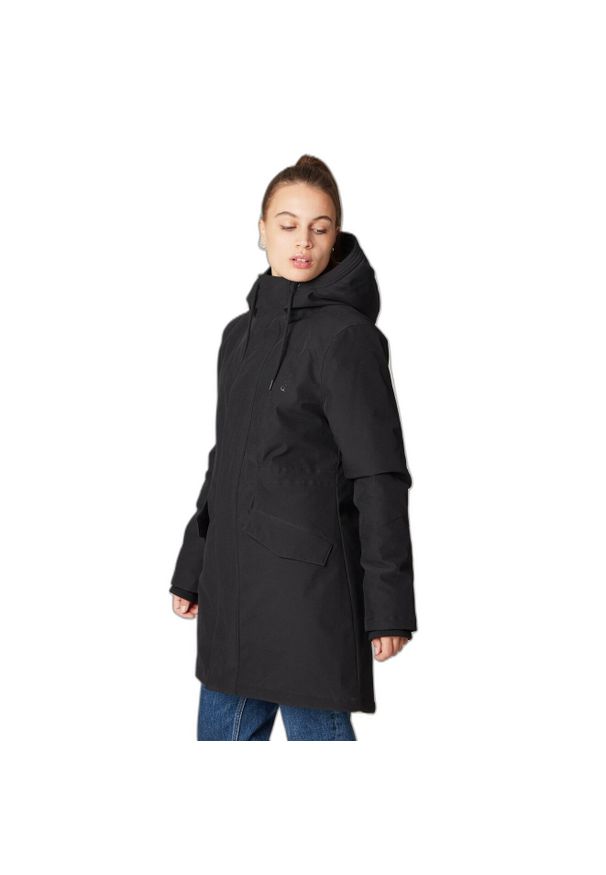 Damska kurtka wodoodporna Protest Prtlaniakea. Kolor: czarny. Sport: turystyka piesza