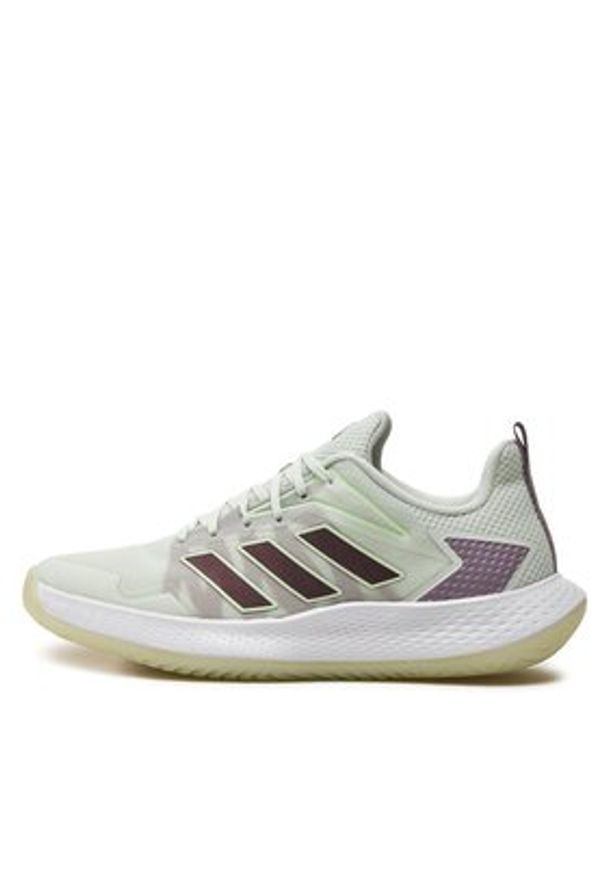 Adidas - adidas Buty do tenisa Defiant Speed Tennis IF0414 Zielony. Kolor: zielony. Materiał: materiał. Sport: tenis